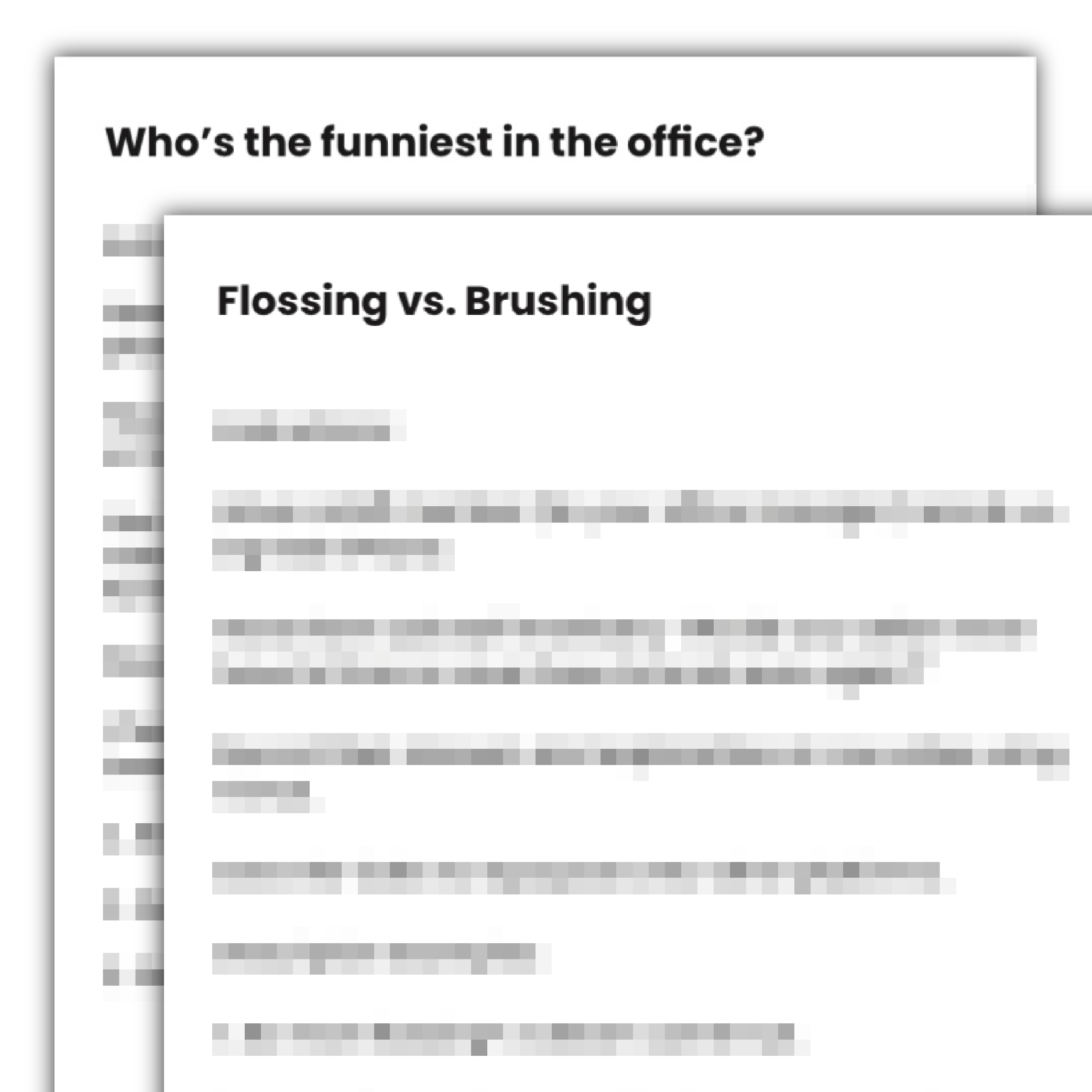 Dental Content Ideas Mobile